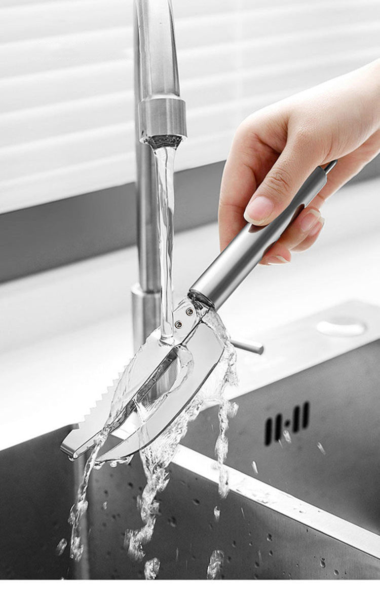 Tools stainless steel shrimp knife to shrimp line knife open shrimp back cut fish belly knife peel shrimp shell shrimp needle kitchen tools