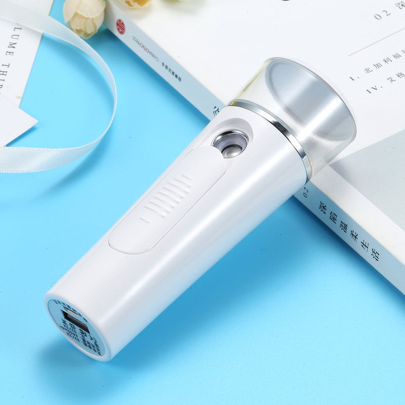 Portable Face Spray Bottle Nano Mister Facial Hair Steamer Ultrasonic Ozone Face Sprayer Cold Beauty Hydrating Skin Care Tools