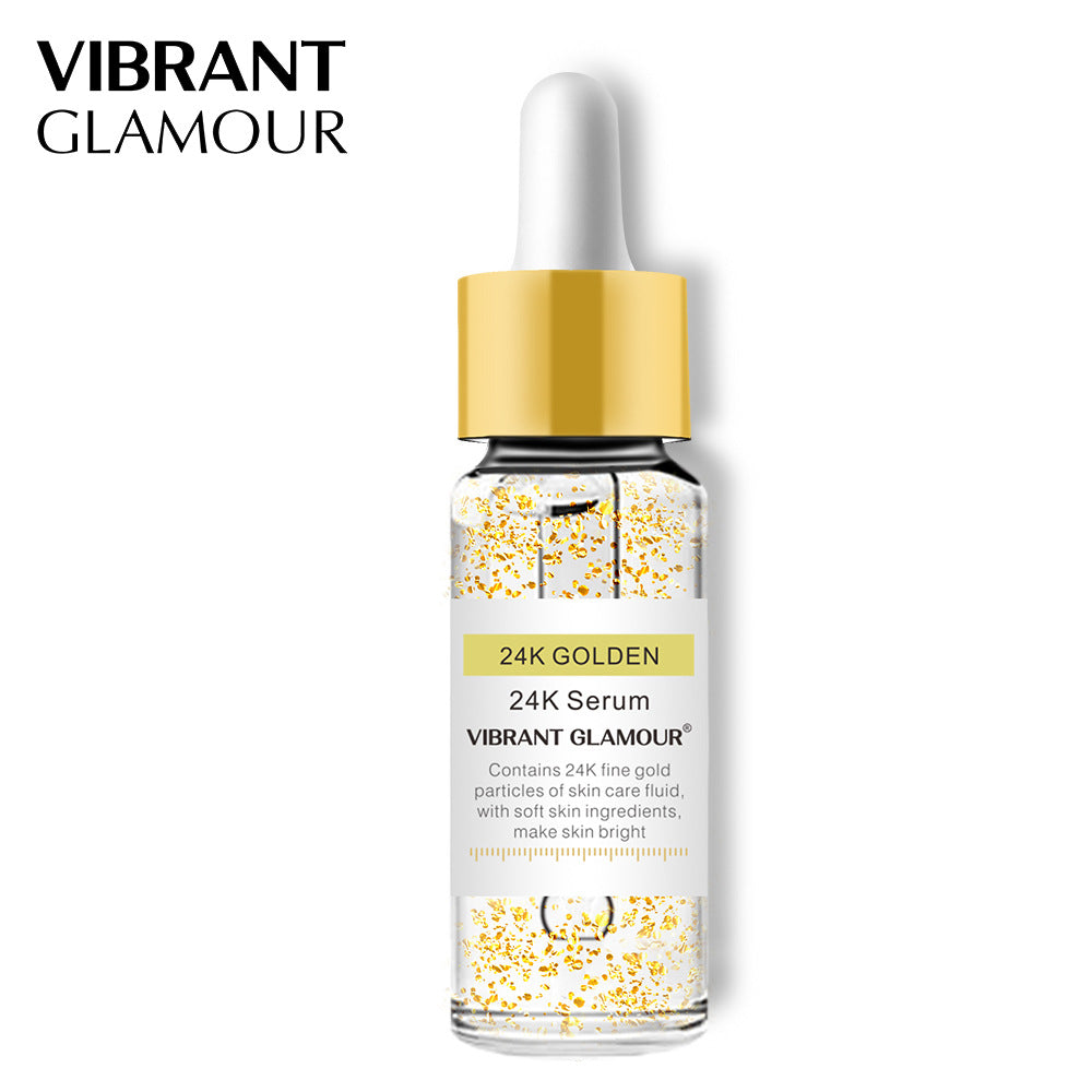 Vibrant Glamour Peptide Gold Foil Firming and Repairing Wrinkle Facial Serum VG-MB018