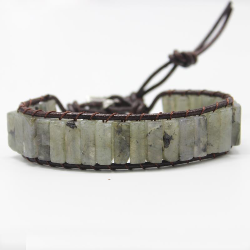 Natural Stone emperor stone bracelet hand-woven popular bohemian natural stone bracelet