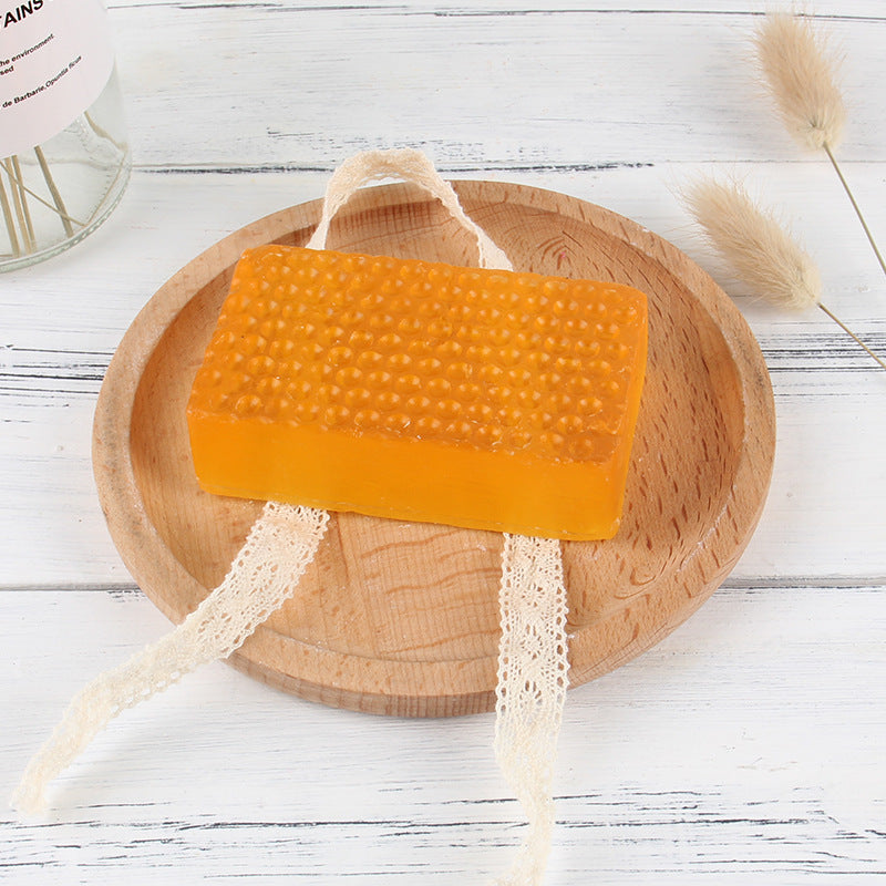 Korean handmade soap, fresh honey soap, household daily bath, cleansing, skin care, multi-purpose essential oil soap, facial soap