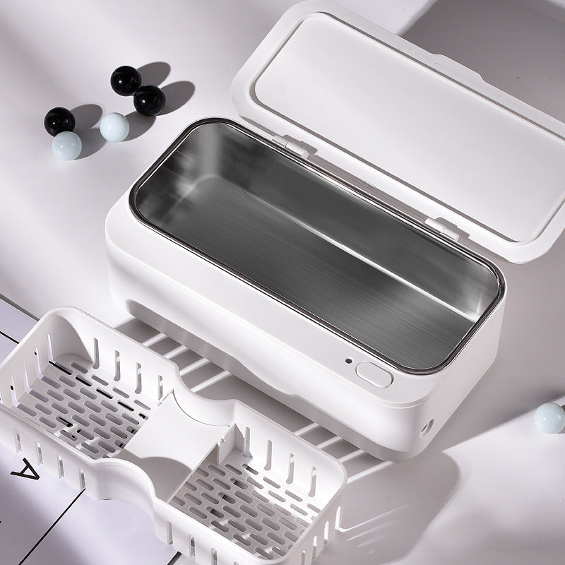 Electrical Home Ultrasonic Makeup Brush Cleaner Small Contact Lens Cleaner Watch Jewelry