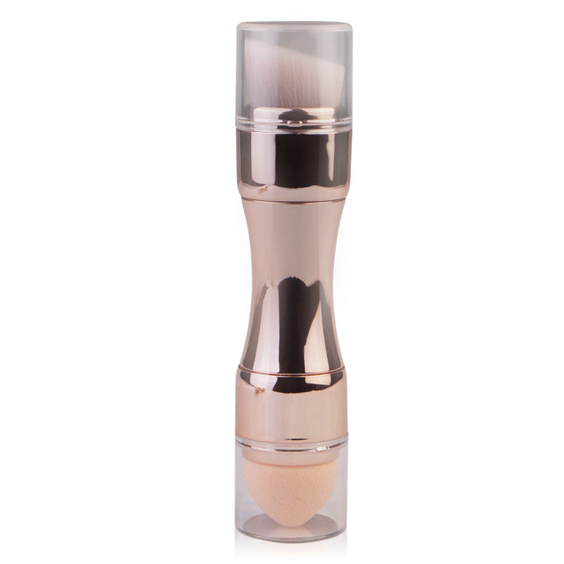 New four-in-one multi-function portable makeup brush foundation brush eye shadow brush blush brush lip brush beauty tool