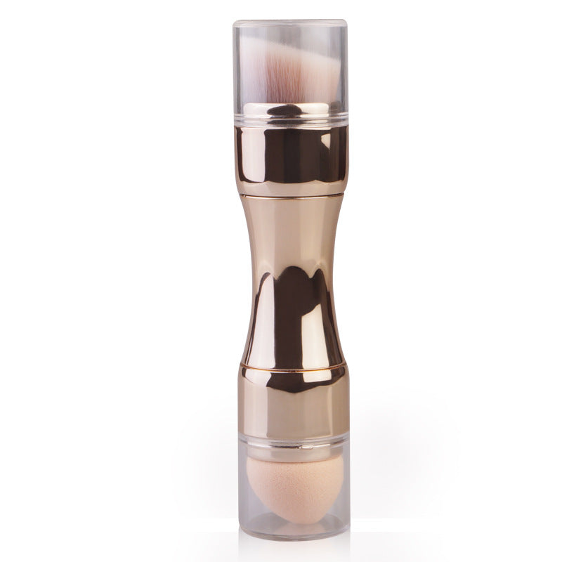 New four-in-one multi-function portable makeup brush foundation brush eye shadow brush blush brush lip brush beauty tool