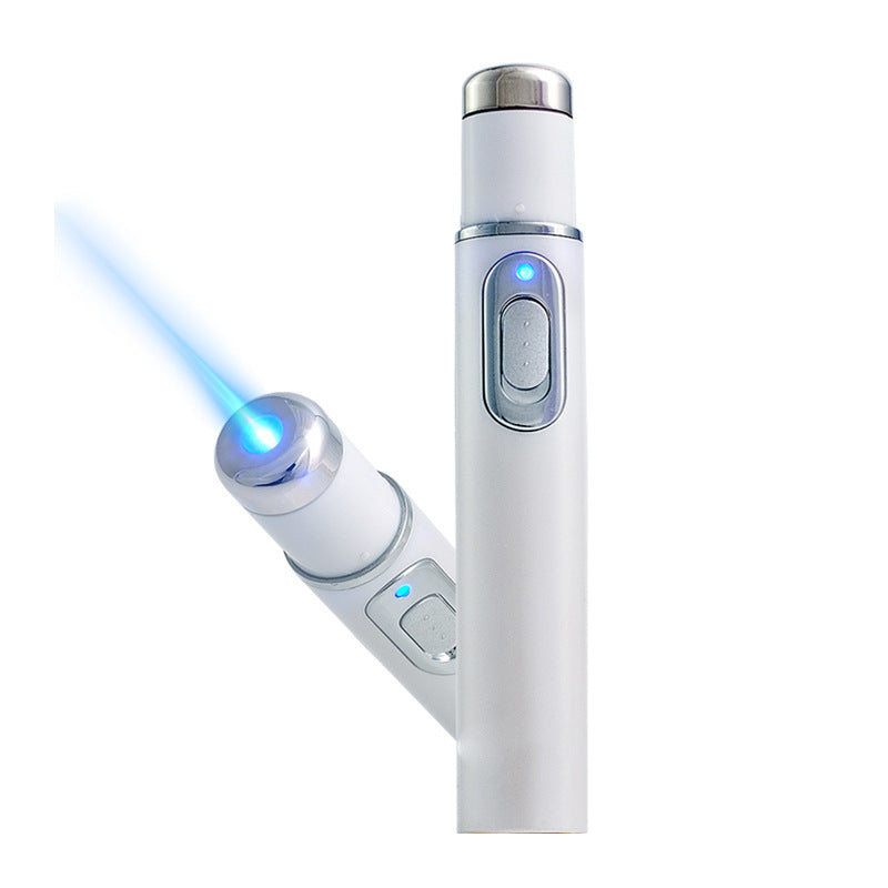 Blu-ray Electric acne removing pen to remove bags and dark circles under Eye Massager Beauty Eyes