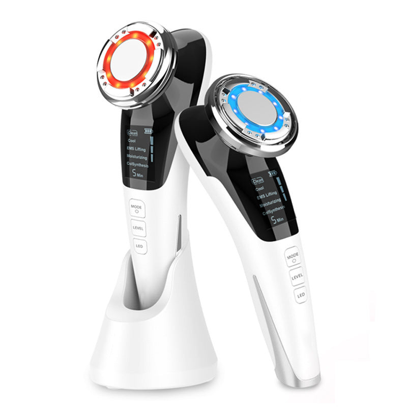 Electrical EMS hot and cold photon introduction instrument HailiCare color light skin rejuvenation beauty instrument facial massage instrument