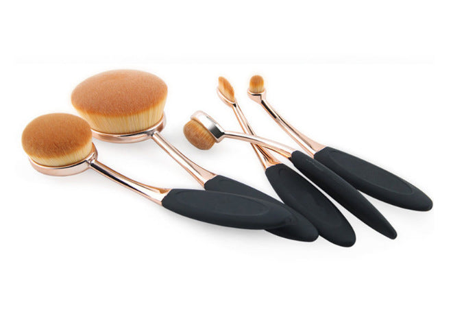 5-piece and 10 pcs toothbrush type makeup brush makeup brush beauty tool cosmetic brush beginner