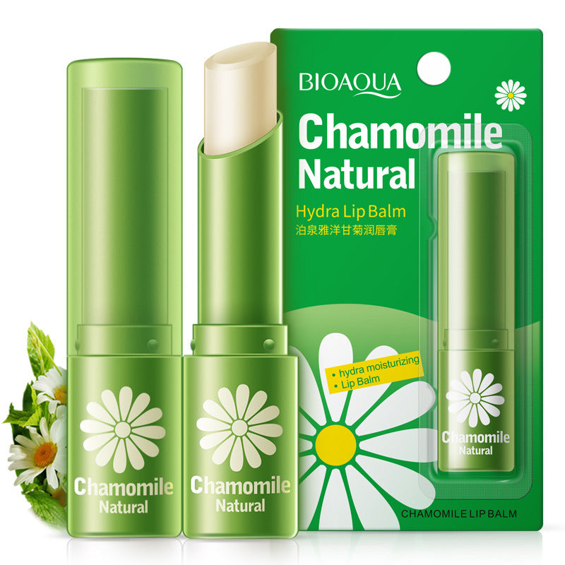 Natural Aloe Moisturizing Lip Balm Colorless Refine repair lip wrinkles For Winter Lip Care