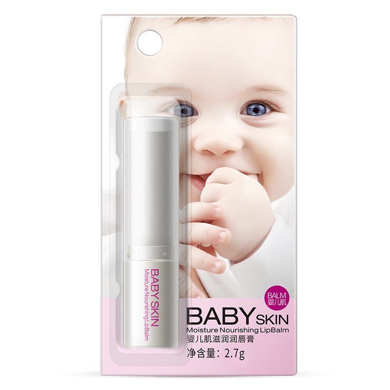 Natural Aloe Moisturizing Lip Balm Colorless Refine repair lip wrinkles For Winter Lip Care