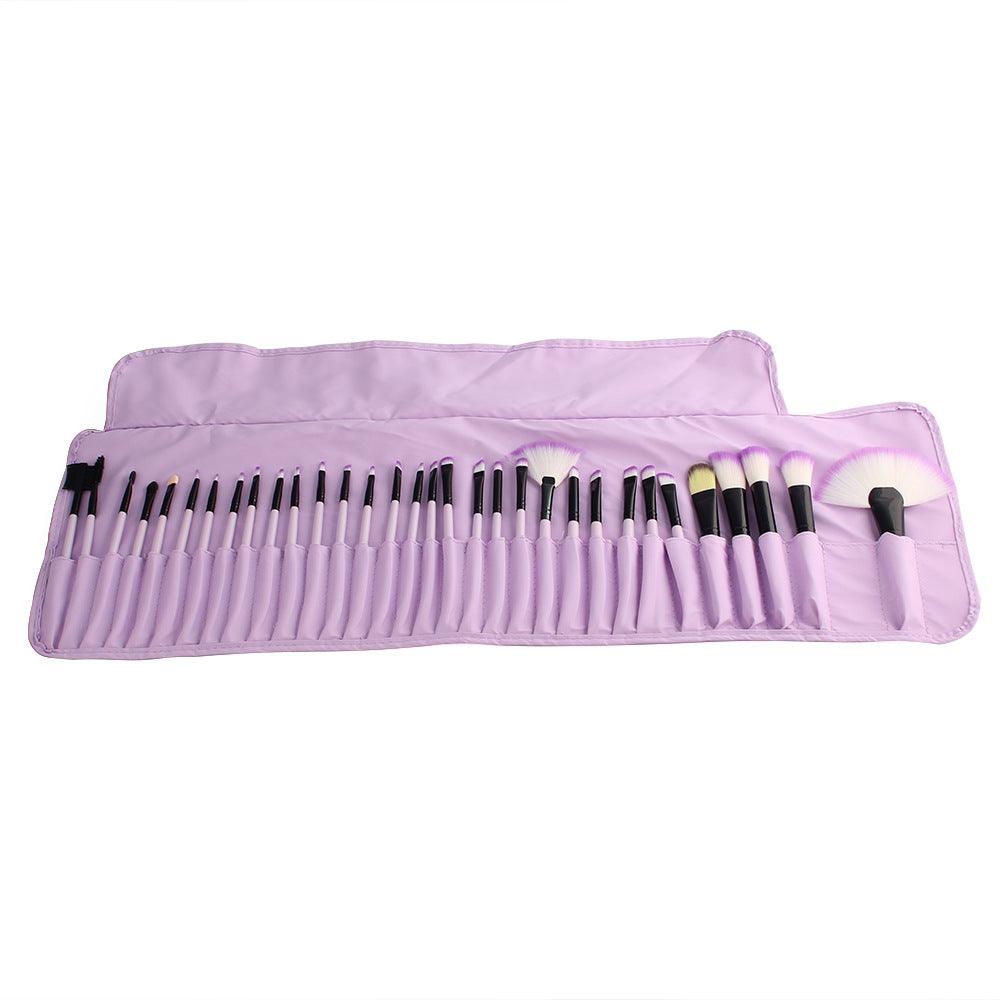 32 new explosion models makeup brush set with PU bag multi-function universal makeup tools