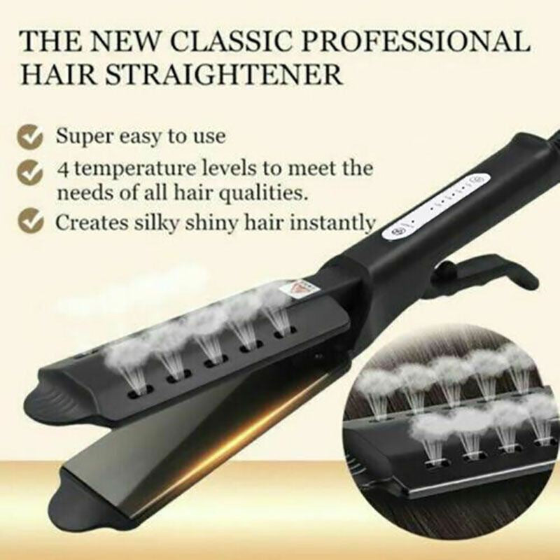 Hair Steamer new four-speed thermostat straight hair bangs splint steam hair straightener household hairdressing tools