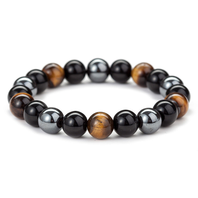 Natural stone New High Quality Tiger Eye Stone Bracelet Natural Stone Bracelet 10mm Jewelry Bracelet