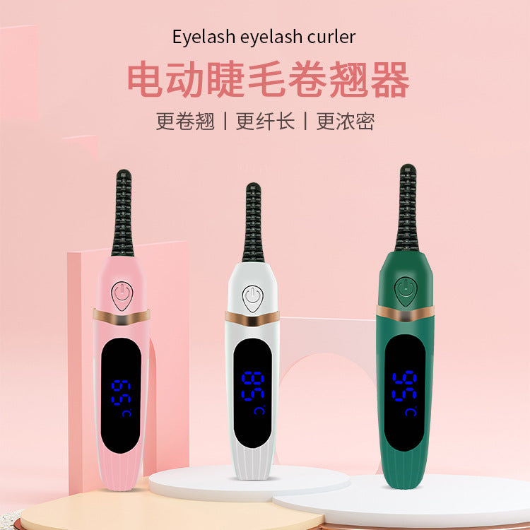 Digital Eyelash Curler display electric eyelash curler mini portable easy convenient Curler