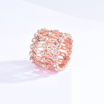 Multifunction Lord of the Rings Retractable Ring Bracelet Two-in-One With Shape Men and Women Couple Bracelet Dual-use Deformation Bracelet