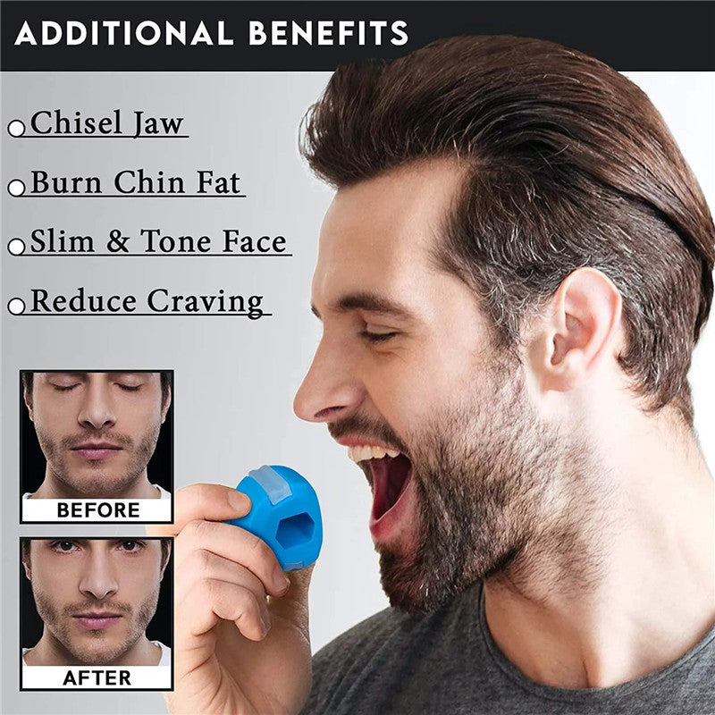 Active Face Masseter mouth jawline bite muscle ball jaw trainer facial muscles