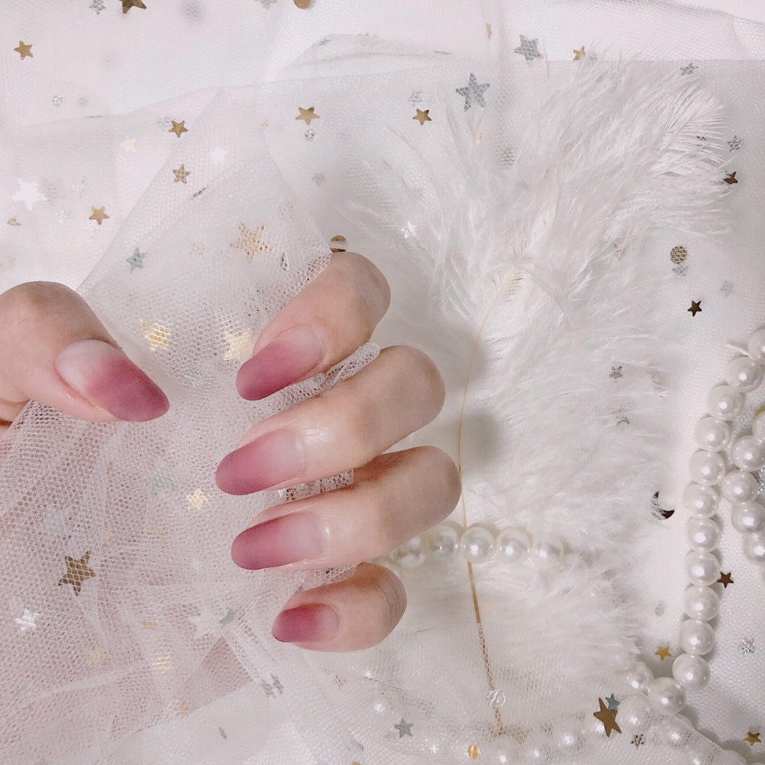 Nail manicure pieces, removable French fake nails, wearable nail pieces, manicure nail patches