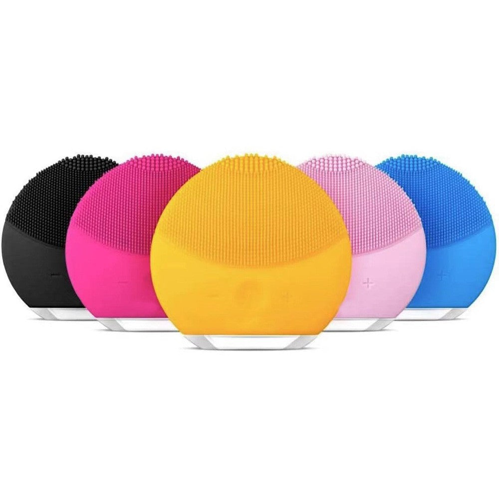 Electric Facial Cleanser Massager Vibration Cleans Pores Ultrasonic Electric Facial Washer Facial Cleanser