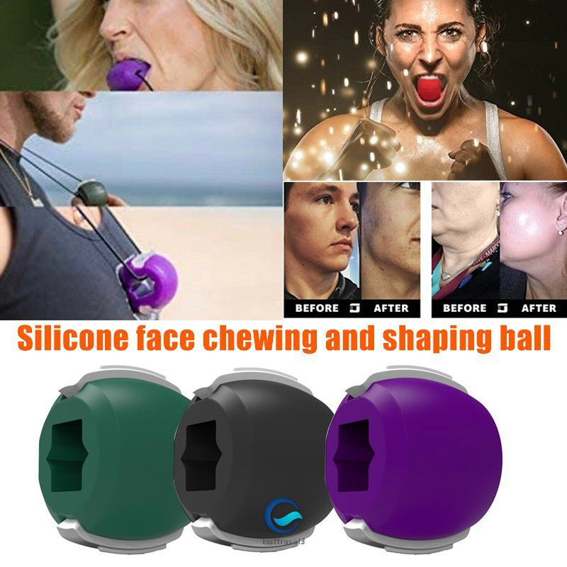 Active Face Masseter mouth jawline bite muscle ball jaw trainer facial muscles