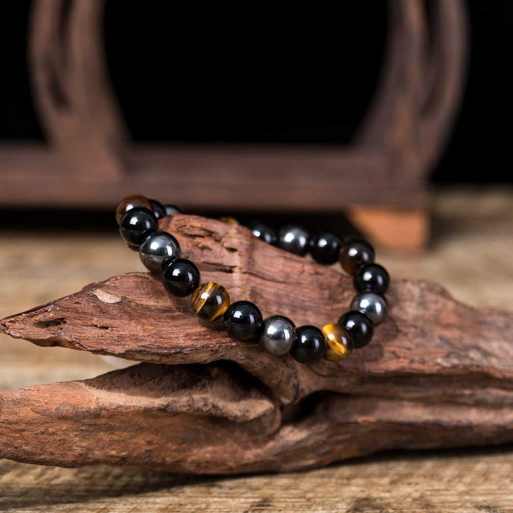 Natural stone New High Quality Tiger Eye Stone Bracelet Natural Stone Bracelet 10mm Jewelry Bracelet