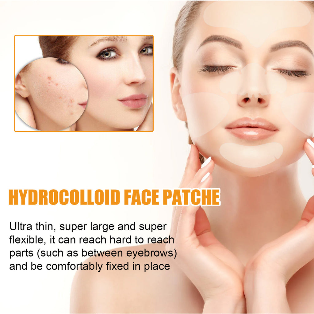 EELHOE Hydrogel Facial Acne Sticker Portable Transparent Invisible Hydrogel Body Facial Care Concealer Anti-Acne Sticker
