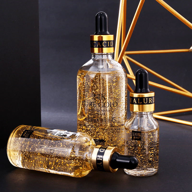 24K Gold Essence Moisturizing Skin Rejuvenation Niacinamide Essence Female Skin Care Products