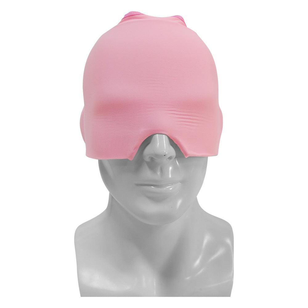No smell gel hot and cold compress eye mask migraine relief physiotherapy soothing cold compress head cover eye mask