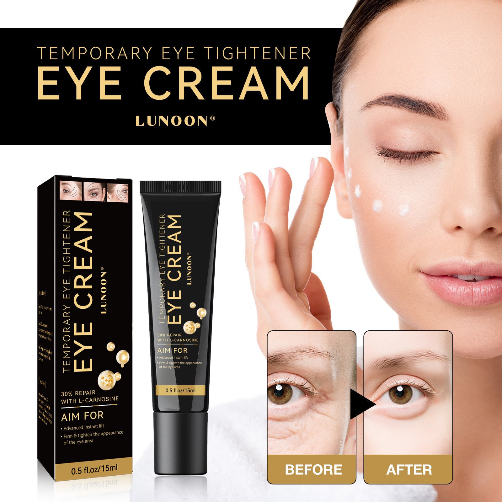 Natural Firming Eye Cream Moisturizing Moisturizing Dilutes Wrinkles Dark Circles Improves Eye Dullness Multi-effect Eye Cream New