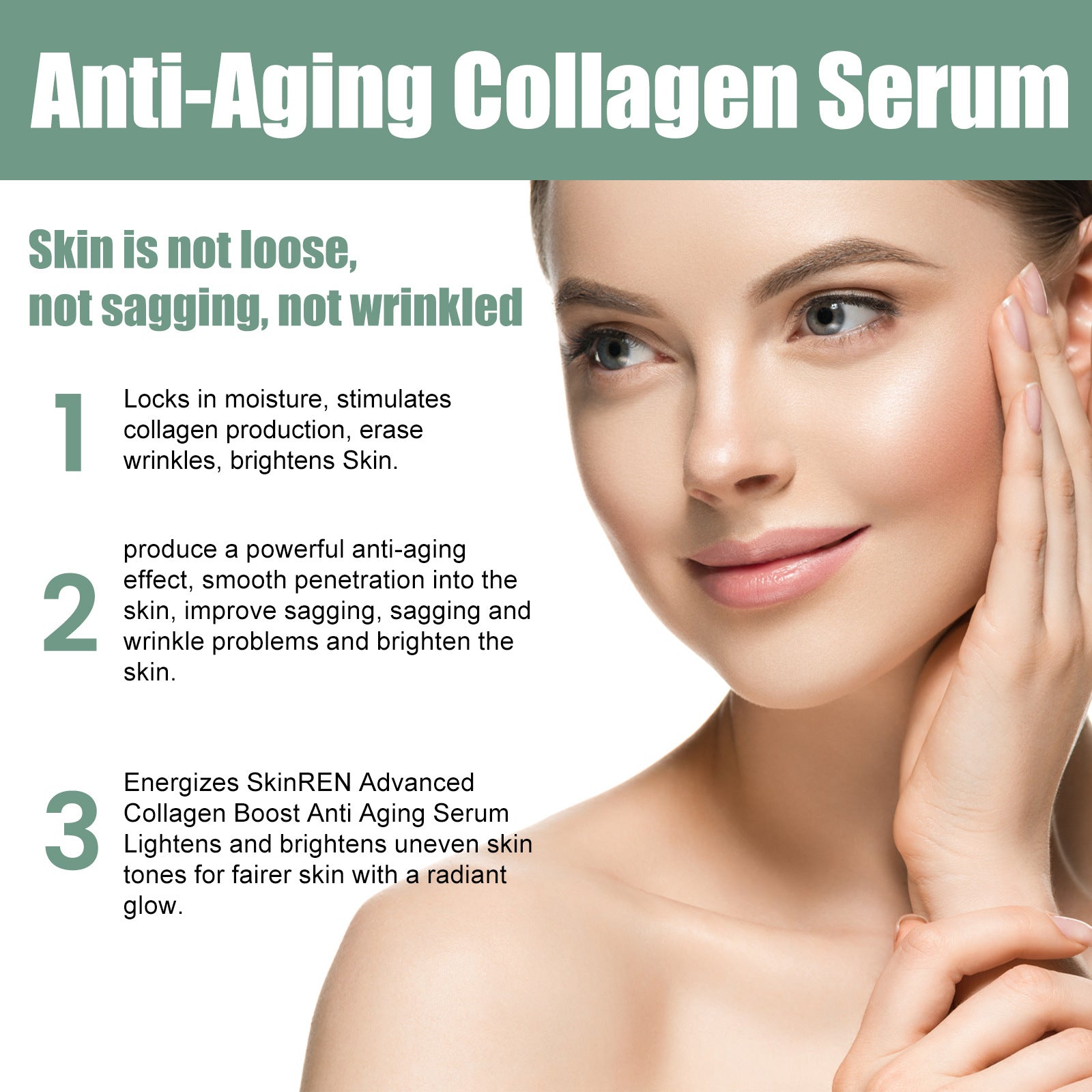 Collagen Anti-aging Essence Dilutes Fine Lines Moisturizing Moisturizing Firming Skin Care Essence