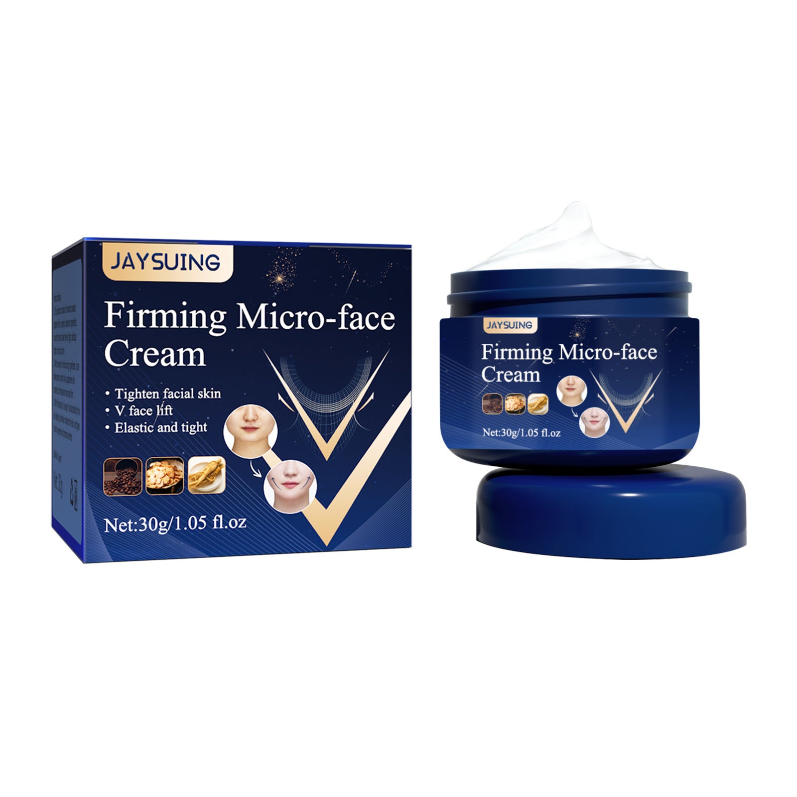 Facial V Face Firming Cream Firming, Lifting, Tightening, Chin, Facial Skin Loose Massage Cream