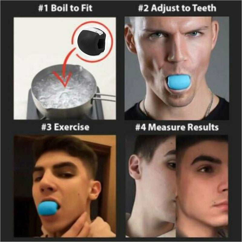Active Face Masseter mouth jawline bite muscle ball jaw trainer facial muscles