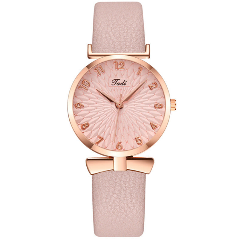 Internet celebrity Douyin starry sky watch ladies fashion trend Korean version simple casual female watch student two-piece gift watch