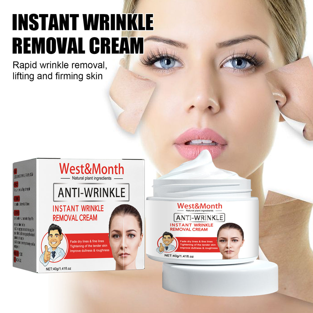 Natural cream Instant Anti-Wrinkle Cream Firming and Lifting Fine Lines and Law Lines Repairing Dry and Dehydrated Skin