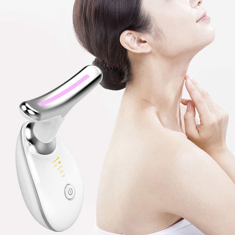 Electrical Household to remove neck lines and decree lines beautiful neck beauty instrument facial beauty instrument facial massager lift and firm neck beauty instrument