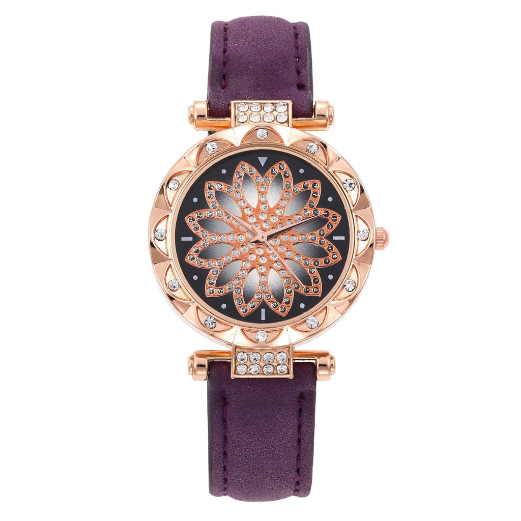 Jewelry Watch Bracelet Set Hot Selling Women's Watch Fashion Women's Watch Gift Versatile Quartz Watch