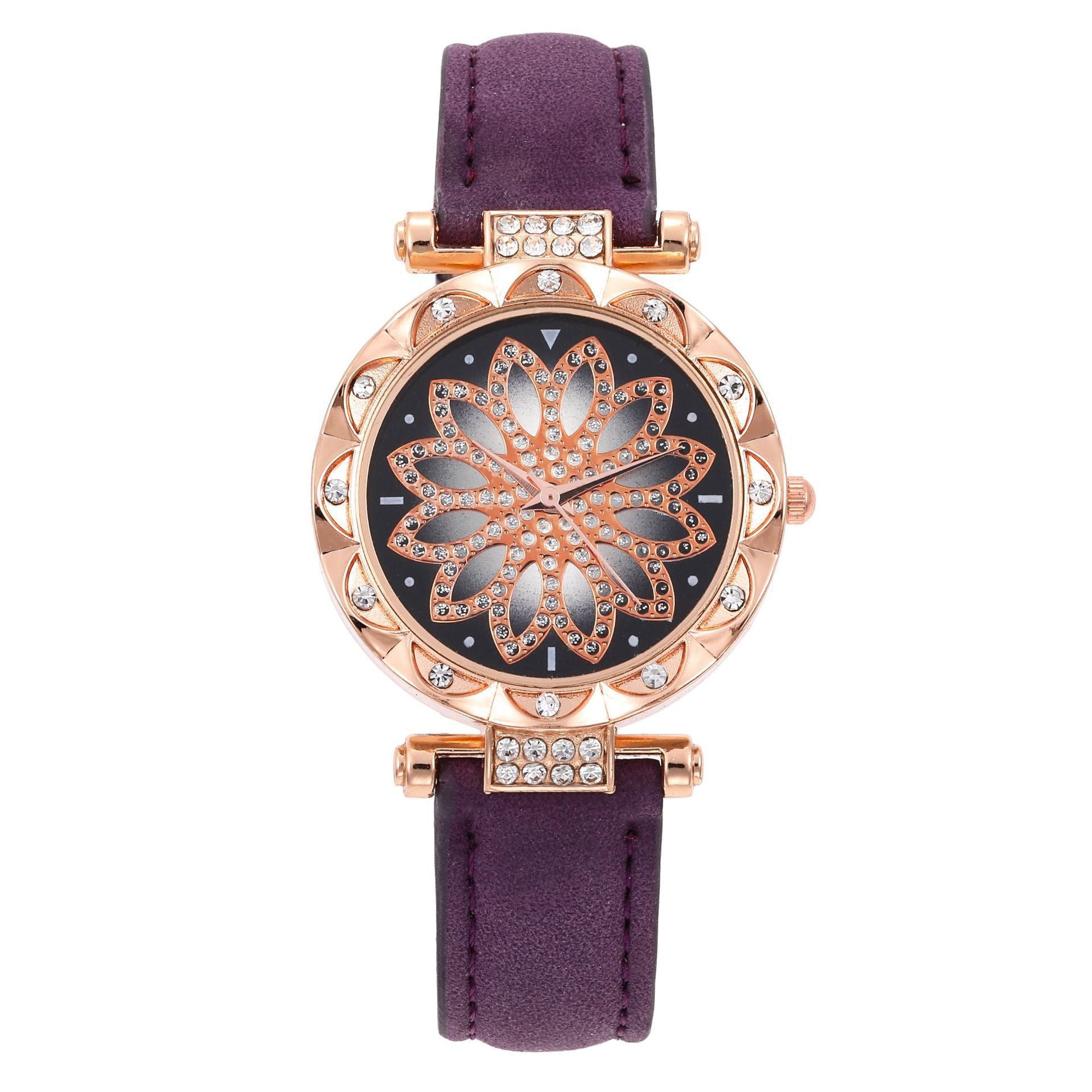 Jewelry Watch Bracelet Set Hot Selling Women's Watch Fashion Women's Watch Gift Versatile Quartz Watch