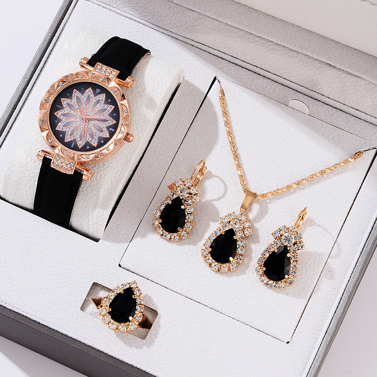 Jewelry Watch Bracelet Set Hot Selling Women's Watch Fashion Women's Watch Gift Versatile Quartz Watch