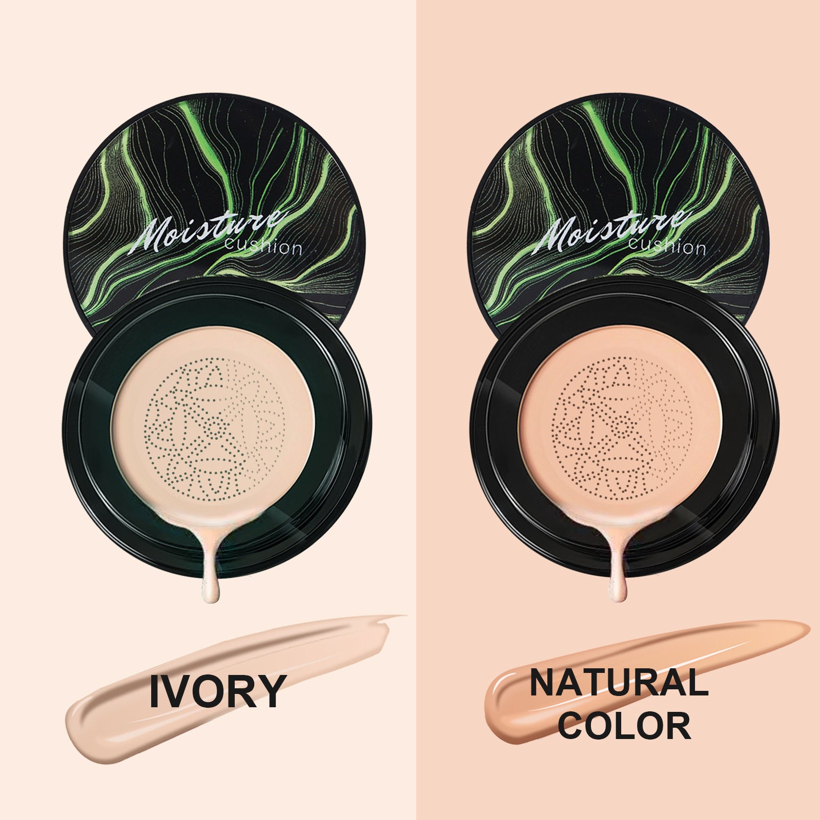 EELHOE Makeup Foundation BB Cream Mushroom Air Cushion Covers Facial Defects Natural Nude Makeup Foundation