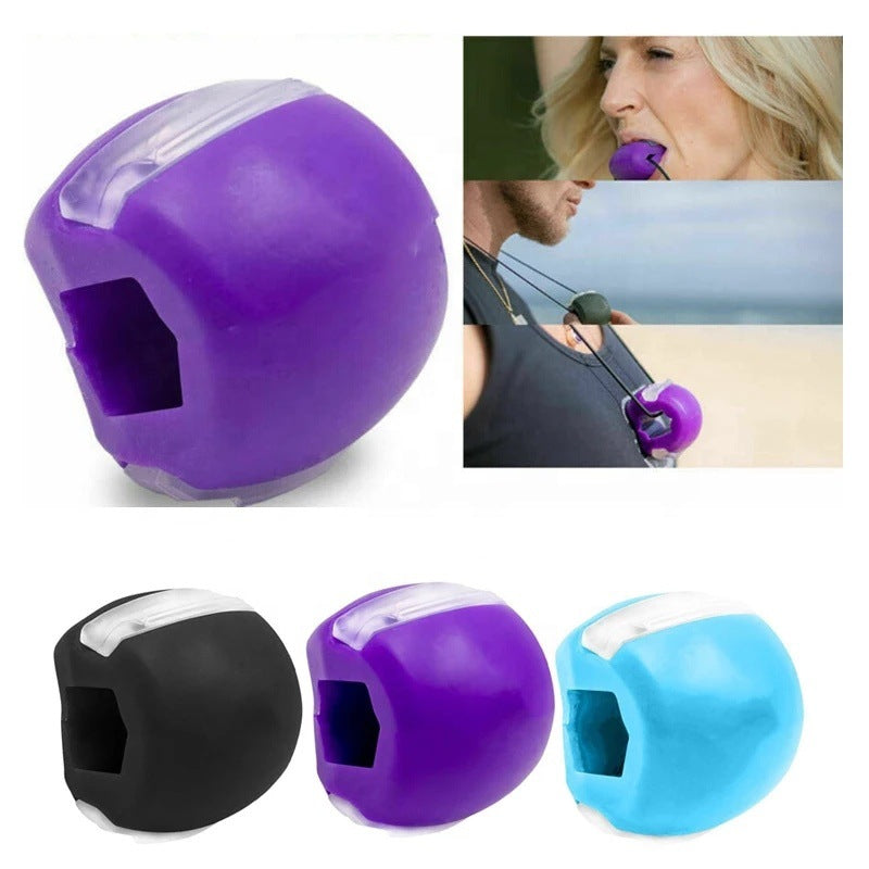 Active Face Masseter mouth jawline bite muscle ball jaw trainer facial muscles