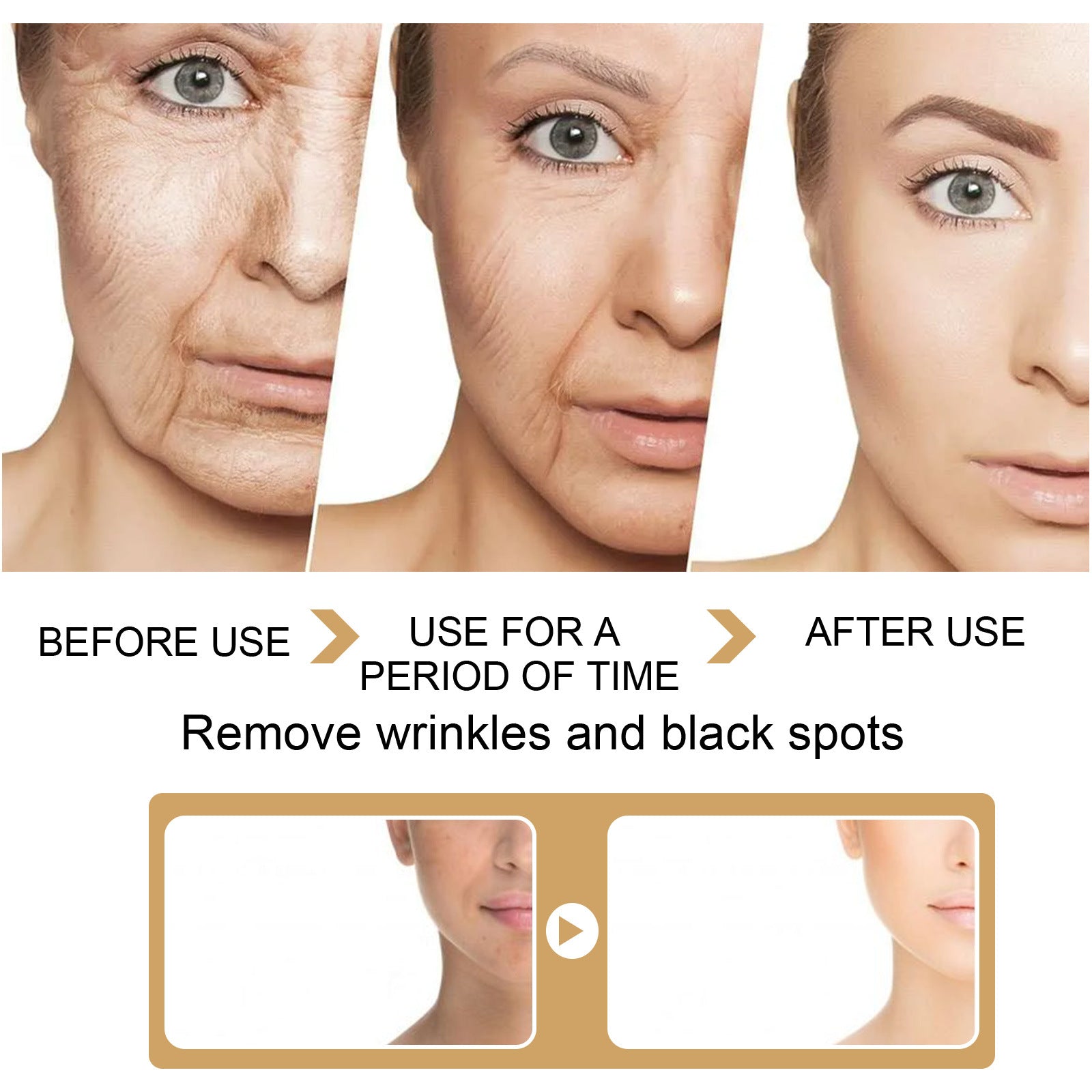 EELHOE Turmeric Dark Spot Correction Essence Facial Moisturizing Moisturizing Care Spot Improvement Skin Color Essence