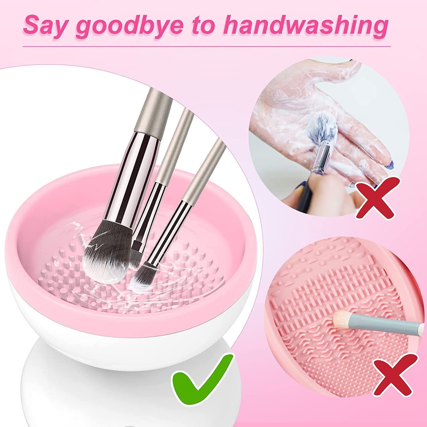 Electrical Cleaner new product makeup brush automatic cleaner rechargeable makeup tool cleaning artifact