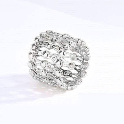Multifunction Lord of the Rings Retractable Ring Bracelet Two-in-One With Shape Men and Women Couple Bracelet Dual-use Deformation Bracelet