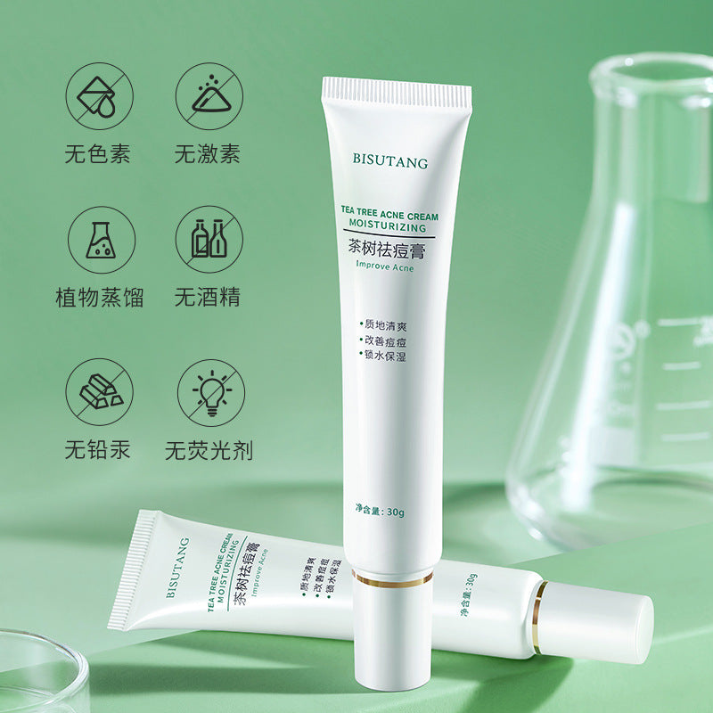 Tea Tree Acne Cream Control Oil Acne Acne Acne Herb Moisturizing Skin Care