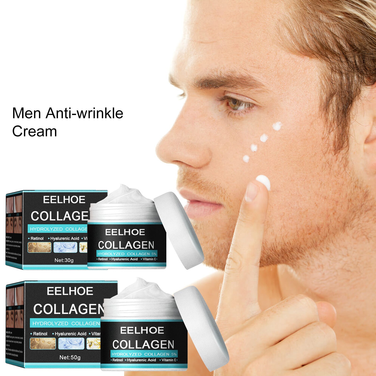 Cream men's anti-aging anti-wrinkle cream skin firming dilutes fine lines moisturizing moisturizing facial moisturizing cream