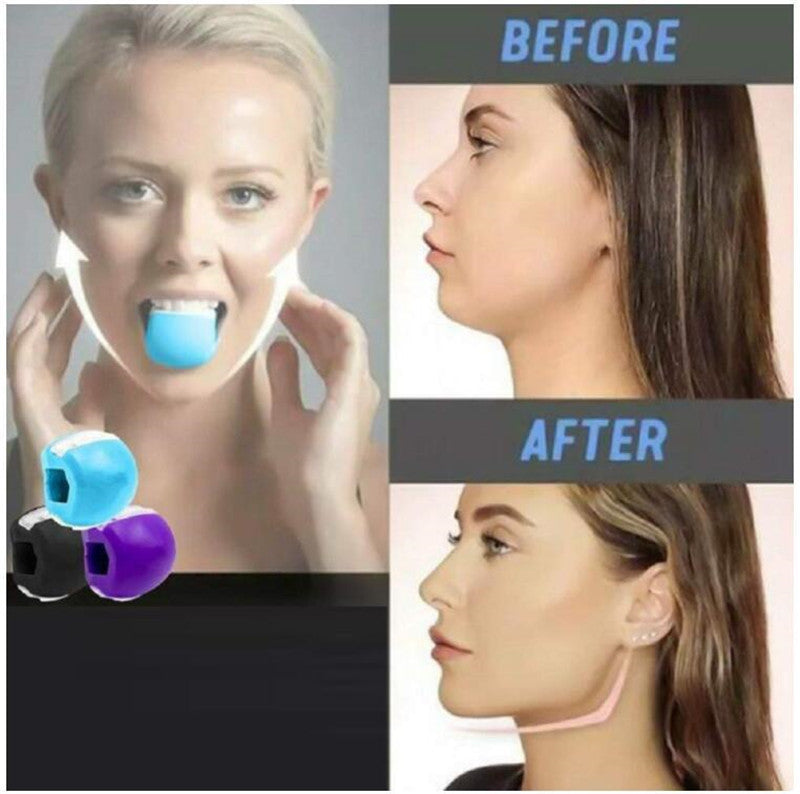 Active Face Masseter mouth jawline bite muscle ball jaw trainer facial muscles