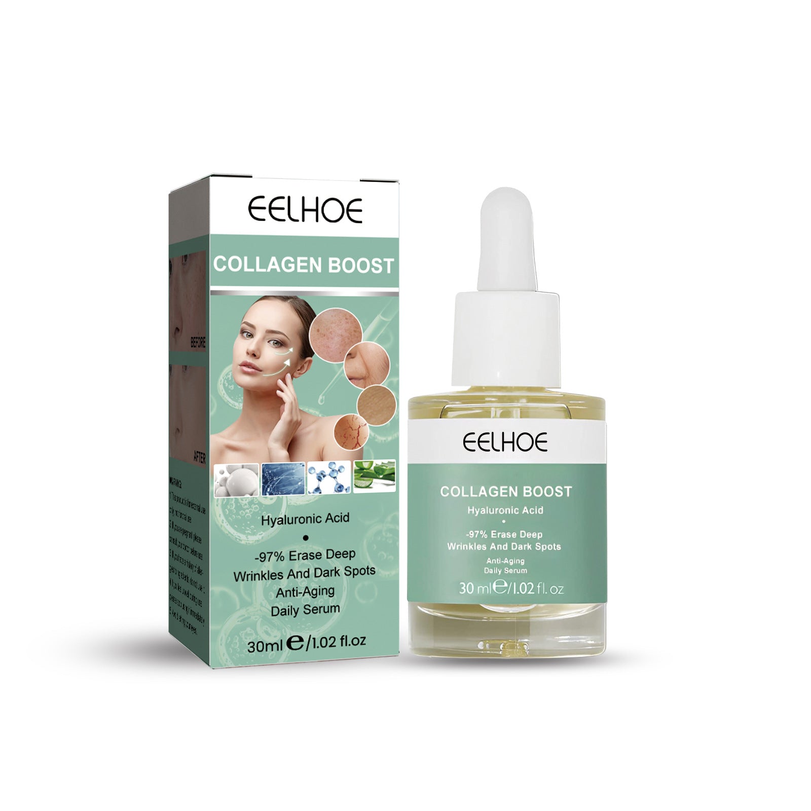 Collagen Anti-aging Essence Dilutes Fine Lines Moisturizing Moisturizing Firming Skin Care Essence