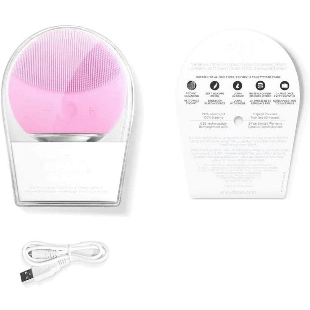 Electric Facial Cleanser Massager Vibration Cleans Pores Ultrasonic Electric Facial Washer Facial Cleanser