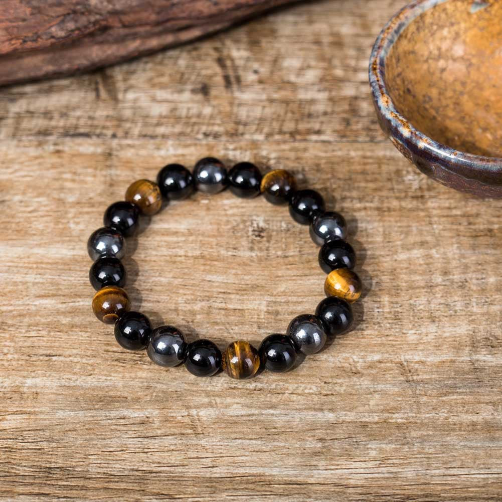 Natural stone New High Quality Tiger Eye Stone Bracelet Natural Stone Bracelet 10mm Jewelry Bracelet