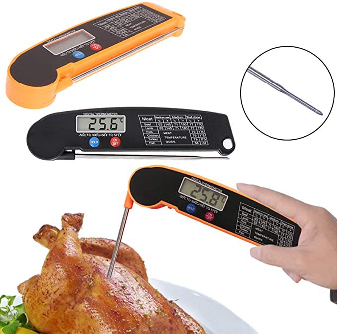 Digital Kitchen Food Thermometer For Meat Water Milk Cooking Food Probe BBQ Electronic Oven Thermometer Kitchen portable Tools