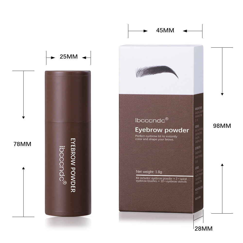 ibcccndc hairline powder, lazy eyebrow powder, facial contouring shadow powder, eyebrow pencil,