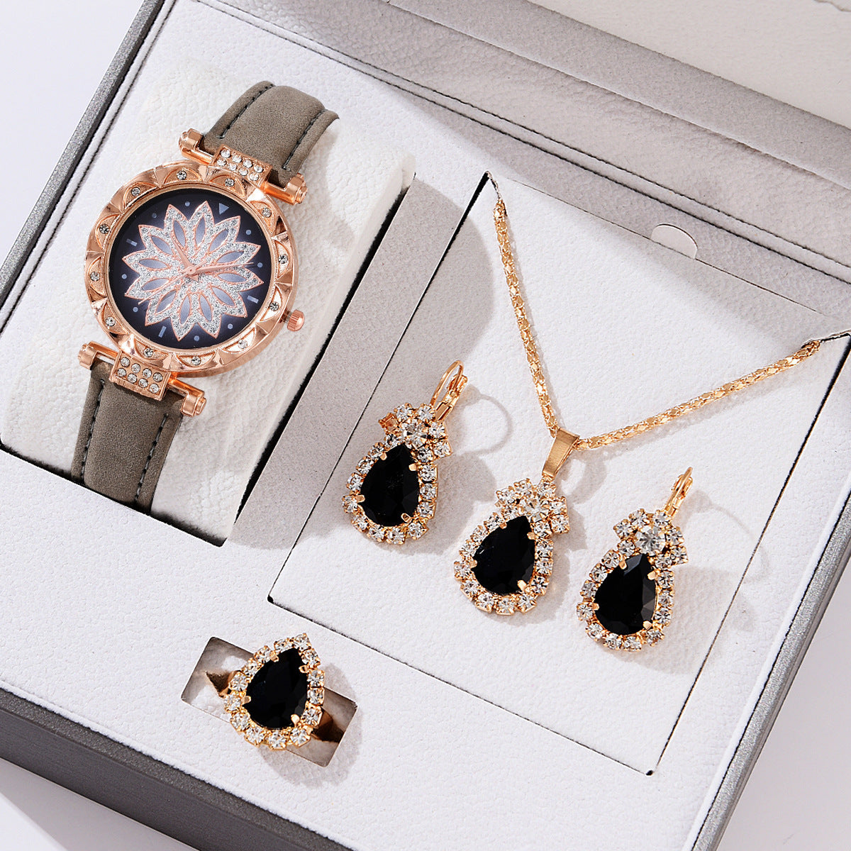 Jewelry Watch Bracelet Set Hot Selling Women's Watch Fashion Women's Watch Gift Versatile Quartz Watch